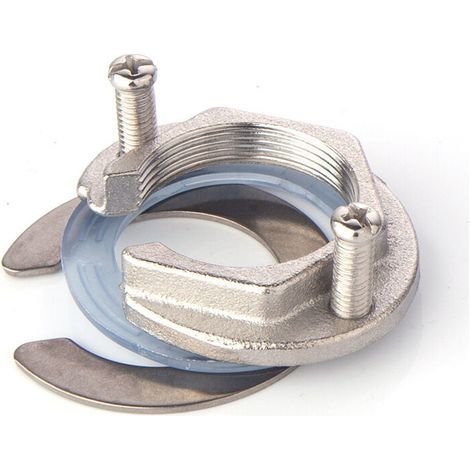 Kit D'Écrous De Fixation De Robinet En Acier Inoxydable Pour Empêcher Les Robinets De Cuisine Et De Salle De Bain De Se Desserrer, Connecteur De Type Écrou À Un Trou 31 Mm