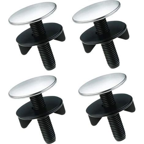 Pair 4 Pièces Robinet Trou Couvercle, Robinet Couvercle Trou Cuisine, Bouchon Trou Robinet D'Évier, Acier Inoxydable Robinet Trou Couvercle Pour Accessoires D'Évier Cuisine, Salle Bain À Maison (12-40