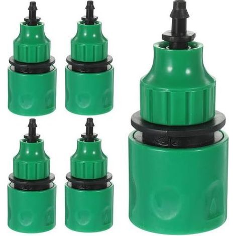 Lot De 5 Connecteurs De Tuyau En Plastique 4/7 Et 8/11 Pour Arroseur De Jardin