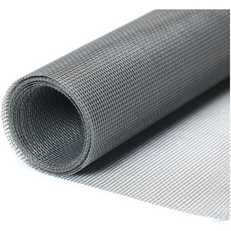Bunthaus Moustiquaire De Fenêtre 1,3 X 1,5 M – Fibre De Verre Résistante – Découpable Aux Dimensions – Protection Anti-insectes Pour Porte-fenêtre