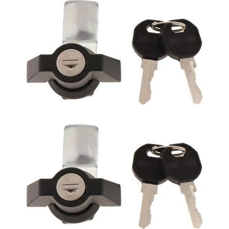 Bunthaus Csparkv 2pcs Verrouillage À Clé Pour Porte Armoir À Outils Électrique