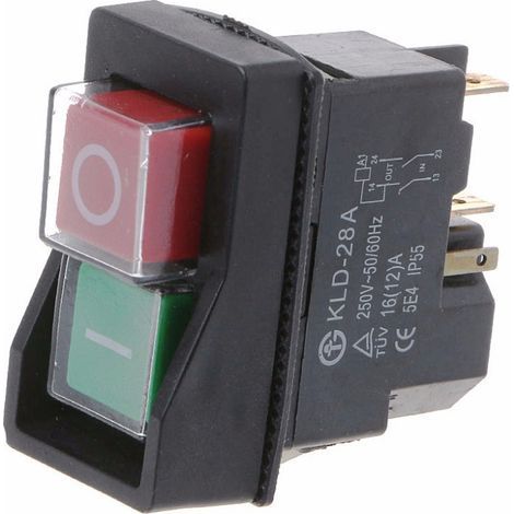 Commutateur 1 Pc Ld-28a Commutateur Magnétique Étanche Commutateurs À Bouton-poussoir 220v Ip55