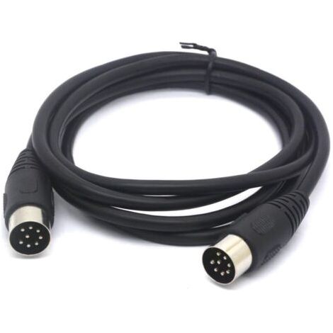 Bunthaus Lntyq Tomost Câble D'Extension Midi 8 Broches Mâle Vers Mâle Pour Bang Et Olufsen B&o Powerlink Beolab (1,5 M)