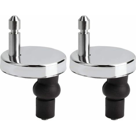 Pair Lot De Fixation Abattant Wc Universels Pour Abattant De Wc-compatible Avec La Plupart Des Sièges De Wc Standards Avec Système D'Abaissement Automatique-facile À Installer