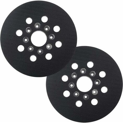 Bunthaus Patin De Ponçage 125 Mm Compatible Avec Bosch Pex 220 A, Gex 125-1 Ae, Pex 220 Ae, Skil 7402/7490, 2 Pièces