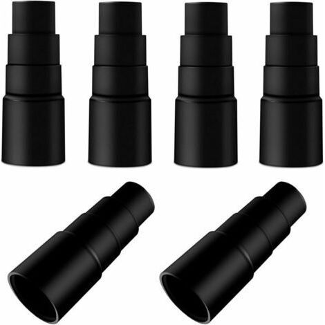 Bunthaus Ahlsen Adaptateur Pour Aspirateur Lot De 6 Adaptateur De Tuyau D'Aspirateur Outil Aspirateur 25 Mm/30 Mm/34 Mm/42 Mm，