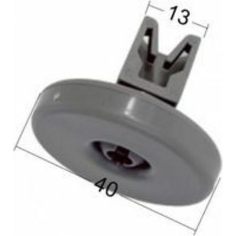 Bunthaus Csparkv Roues De Lave-vaisselle Universelles Pour La Plupart Des Lave-vaisselle Standard Roue Du Panier Inférieur Pièces De Rechange Compatibles Avec Aeg, Favorit, Privileg, Zanussi, Juno (lo