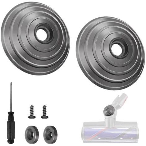 Bunthaus Roue À Bille De Rechange Pour Dyson Accessoires Aspirateur, Pour Dyson V8 V10 V11 V15, Accessoire Dyson, Brosse De Sol À Roulettes Pièce De Rechange Pour Dyson Pièces Détachées