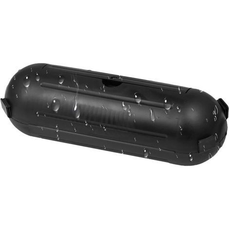 Bunthaus Csparkv Boîtier De Sécurité Fiche Et Prise, Boitier Protection Prise Electrique Exterieur, Boîtier De Protection Etanche Pour Rallonge, Prolongateur Jardin, Rallonge Prise, Boite Cache Prise