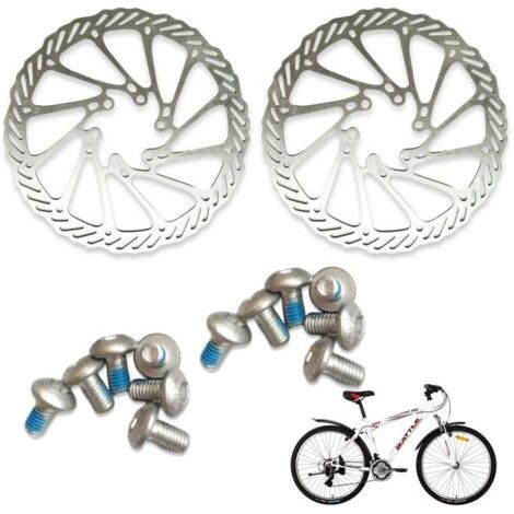 Bunthaus Ensemble De 2 Vélos Disques De Frein En Acier Inoxydable, 160 Mm,style 1