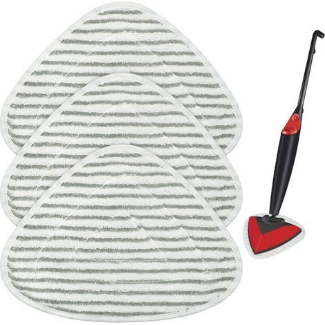 Bunthaus Csparkv 3 Rechange Pour Nettoyeur Vapeur Microfibre Compatible Avec Vileda Steam & Vileda Steam Plus,lavables En Machine