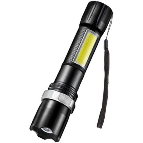 Bunthaus Lampe De Poche Led Rechargeable - 300 Lm - 3 Modes