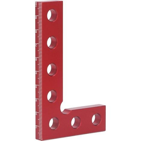 Bunthaus Mini Centreur Carré 90 Degrés Masure Rapide Marquage Center Finder Outil De Travail Du Bois Jauge De Positionnement Règle Carré