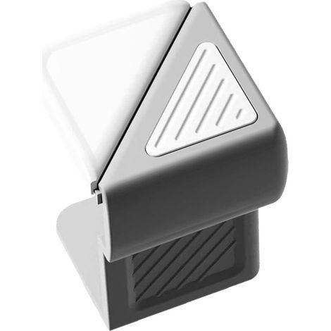 Bunthaus Protections D’angle En Silicone Souple Grand Format Couvre-coins Anti-collision Pour Fenêtres Bordures Sécurisées Pour Bébé Protection Adhésive Cuisine Salon Et Bureau