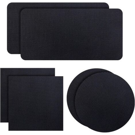 Bunthaus 6pcs Kit De Réparation De Trampoline, 3 Styles De Patchs Autocollants Pour Trampoline Accessoires De Trampoline Pour Réparer Les Trous Ou Les Déchirures Dans Les Tapis De Trampoline