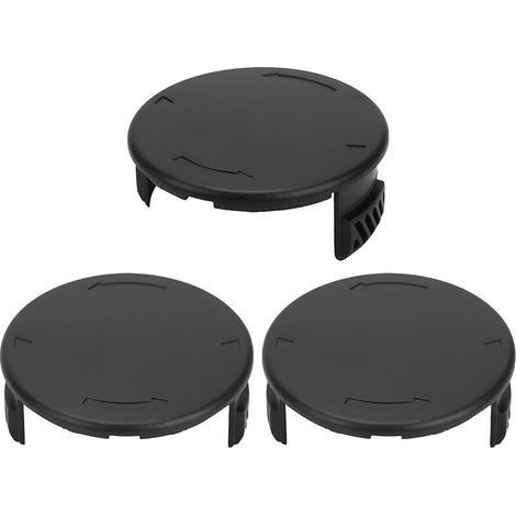 Pair Lot De 3 Couvercles De Bobine Compatibles Avec Les Coupe-bordures Électriques Parkside Lidl Prt 550 A1, Prt 550 A2, Prt 550 A3, Prt 550 A5, Prta 20-li B2, Prta 20-li C3