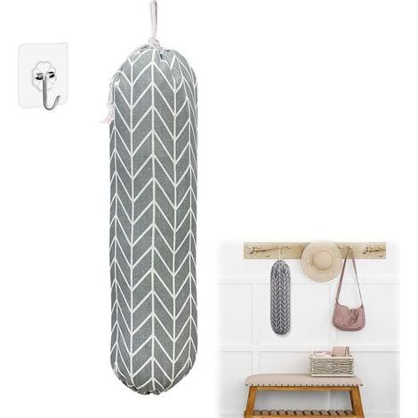 Bunthaus Porte Sac En Plastique,support À Sacs En Plastique Suspendu,range Sac Plastique,distributeur De Rangement Sacs En Plastique Lavables,support De Sac En Plastique Pliable,collecteur De Sac