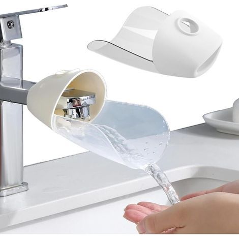 Bunthaus 2pcs Robinet Extension, Prolongateur De Robinet Pour Enfants Extension De Robinet Tap Extender, Pour Enfant Bébé Se Laver Les Mains Lavage Cuisine Salle De Bains