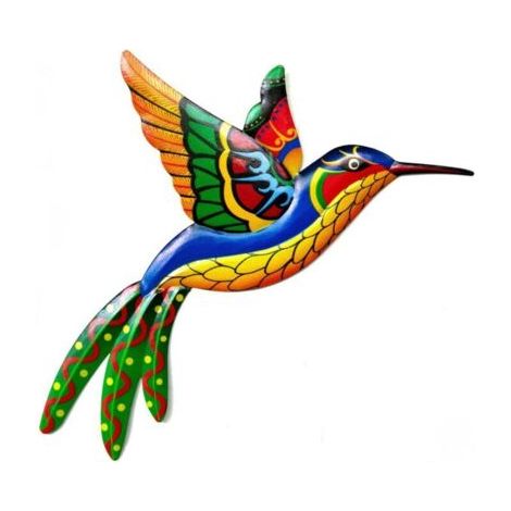 Bunthaus Lntyq Décoration Murale Colibri En Métal – Décoration Murale En Fer Forgé – Décoration Murale À Suspendre – Décoration D'Intérieur Ou D'Extérieur Pour Maison, Jardin, Cour, Terrasse, Clôture
