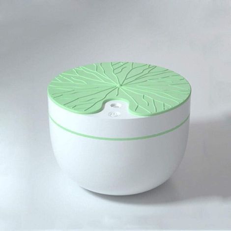 Bunthaus 350 Ml Humidificateur D'Air Feuille De Lotus Portable Mini Usb