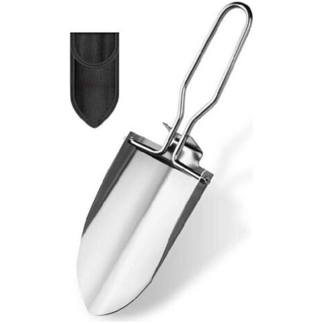 Bunthaus Mini Pelle Avec Étui Sac De Rangement Longueur 14,5 Cm (pliée) 23 Cm (dépliée) Largeur 6 Cm