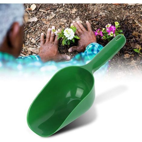 Bunthaus Pelle De Scoop En Plastique Multifonction - Outil De Jardin Léger Pour La Plantation, La Fouille Et La Culture