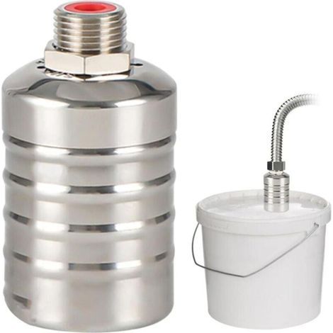 Bunthaus Vanne À Flotteur Automatique En Acier Inoxydable 304, Régulateur De Niveau D'Eau Automatique, Vanne À Flotteur De Niveau D'Eau, Niveau Automatique De Piscine, Flotteur De Réservoir
