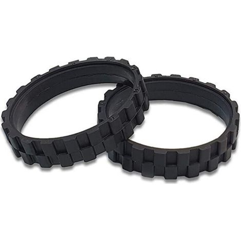 Pair (70 X 15 Mm) 2 Stück Reifen Räder Für Irobot Roomba S9 S9+ Serie (packung Mit 2 Einheiten) Hergestellt En Espagne. Rutschfest, Außergewöhnlicher Grip Et Montage Simple