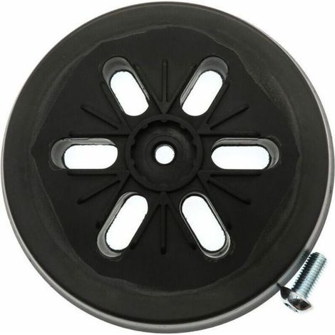 Pair Plateau Et Patin De Ponçage,plateau De Ponçage Pour Ponceuse Excentrique Bosch Gex 150 Ac, Pex 15 Ae, Gex 150 Turbo 150 Mm Avec Vis