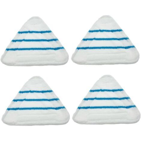 Bunthaus Tampons De Vadrouille À Vapeur Lavables Chiffons De Nettoyage Sol En Microfibre Remplacement Ensemble 4 Tampons Sol Pour Vadrouille À Vapeur Nettoyage En Profondeur Des Carreaux B