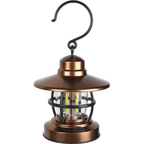 Bunthaus Lampe Portative Led Batterie Tente Lumière Rétro Lumière Atmosphère De Luxe Pour L'Éclairage De Camp, Jardin