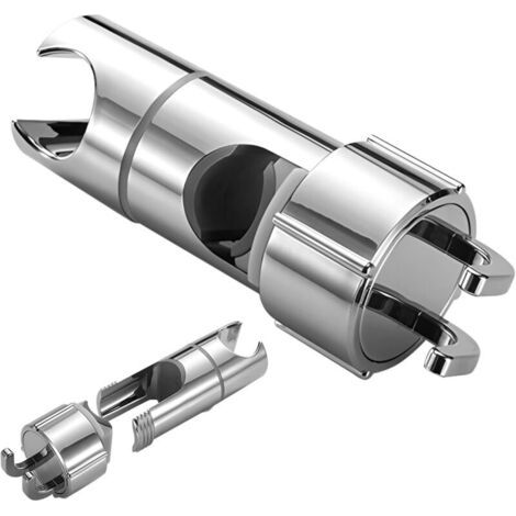 Bunthaus Support De Douche Sans Perçage, Pommeau De Douche Réglable 16 27mm, Fixation Chromée Rotative À 360°