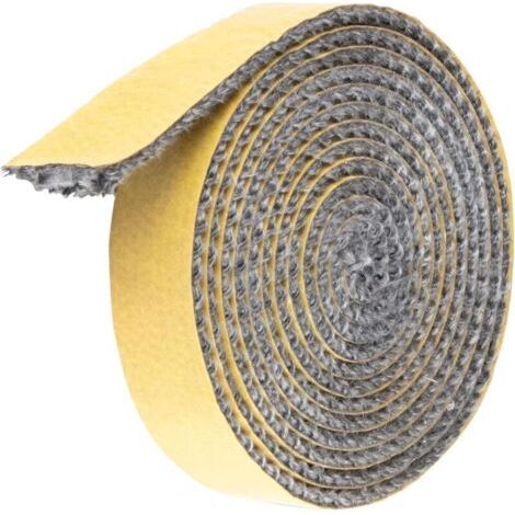 Bunthaus 0,3 X 1 X 300 Cmremplacement De L'Amortisseur De Cheminée, Poêle À Granulés, Kit De Poêle À Baril, Corde De Poêle, Joint De Poêle À Bois Auto Adhésif, Ruban D'Étanchéité Résistant À La Chale