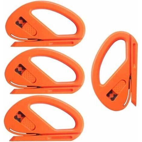 Bunthaus Snitty Safety Cutter Car Vinyl Wrap Cutting Tool Fibre De Carbone Cutting Application Couteau, Paquet De 4