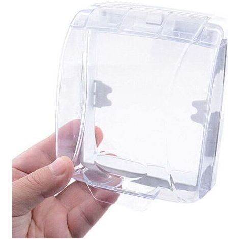 Bunthaus Couvercle Étanche Pour Bouton De Sonnette, Housse De Protection Transparente, Protection Sonnette Exterieur Pluie