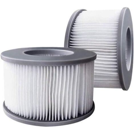 Bunthaus Lot De 2 Filtres De Rechange Pour Mspa Fd2089, Pompe À Cartouche Pour Spa Et Piscines, Accessoires Piscine
