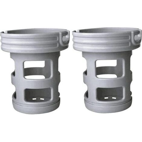 Bunthaus Filtre Spa Lite Pour Mspa,filtre Pour Mspa Lite, Pour Mspa Whirlpoal Filter-bateaux Et Spa Chauds - Modèle À Partir De 2020 (2 Pièces Porte-filtre)