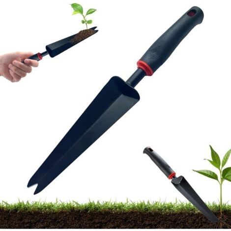 Bunthaus Lntyq Outil Gouge De Désherbage, Jardinage Besherbeur Manuel, Désherbeur Avec Poignée, Désherbeur À Main, Désherbeur En Acier Inoxydable, Outil Desherbeur Manuel, Pour Creuser, Désherber, Des