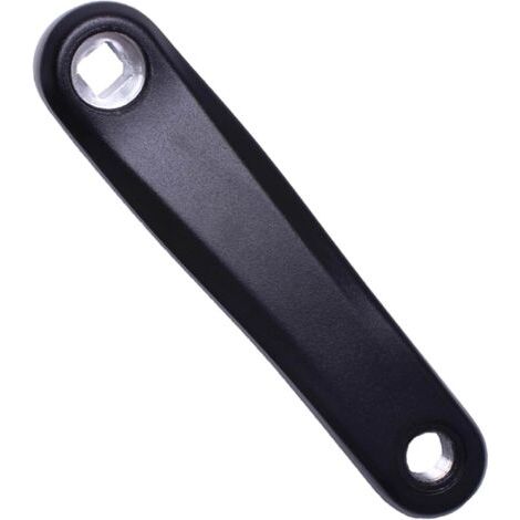 Bunthaus Bras De Manivelle Universel Pour Vélo, 170 Mm, Bras De Manivelle Gauche, Disponible En Trou Diamant Et Trou Carré Pour Vélo De Ville, Vélo Pliant, Vtt, Vélo
