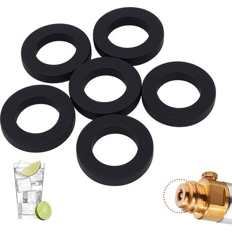 Bunthaus Lot De 20 Joints D'Étanchéité De Rechange Pour Joint De Cylindre De Co2 - Joint Torique En Silicone Compatible Avec Sodastream Crystal, Sodaclub, Mysodapop, Wassermaxx, Etc