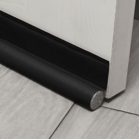 Bunthaus 2 Bandes D'Étanchéité Noires Pour Bas De Porte, Isolation Phonique, Espace De Pare-brise, Isolation Thermique, Bandes Anti-poussière Et Anti-insectes