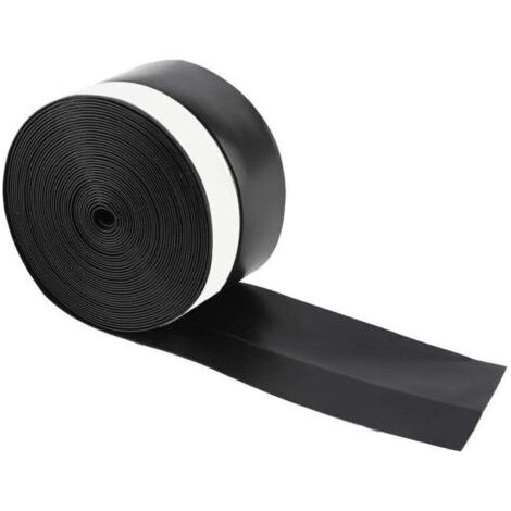 Bunthaus Lntyq Coupe-froid, Bande De Balayage, Coupe-vent, Anti-collision, Anti-insectes, Bande D'Étanchéité Anti-poussière D'Isolation Phonique (5m 45mm)(noir)