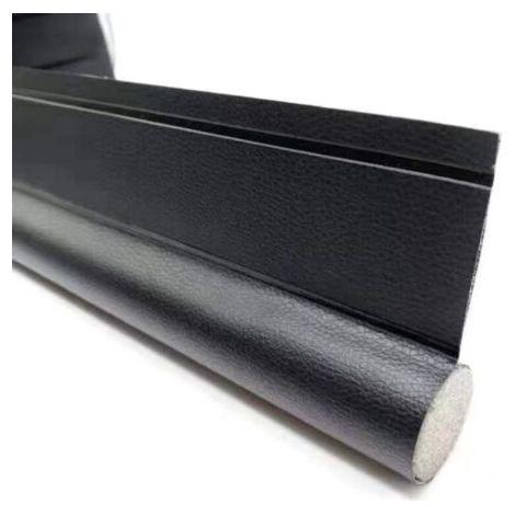 Bunthaus Base De Porte Simple Face De 96 Cm Avec Joint De Porte Autocollant, Coupe-bise Et Bande Antibruit (noir)
