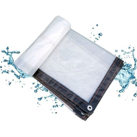 Bunthaus Bâche Transparente Imperméable - 1 Pièce, Bâche Protection Plante 1x2m - Convient Pour Jardin/meuble