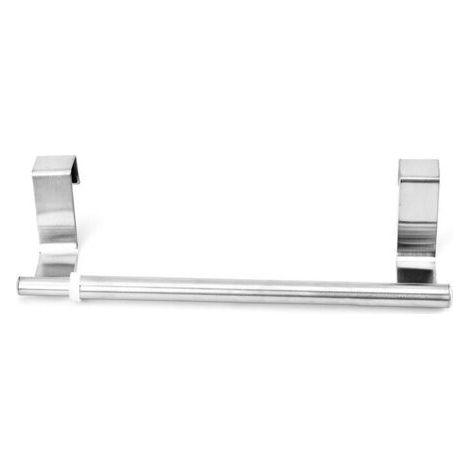 Bunthaus Lntyq Porte-serviettes Télescopique Simple En Acier Inoxydable, 22,5-35,5 X 6 X 7 Cm, Argent Mat