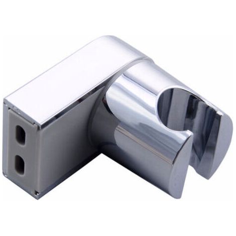 Bunthaus Ahlsen Support Pommeau De Douche, Support De Douche Mural De Douche Avec Vis, Abs Chromé Poli Mural Support Coulissant Réglable(argent)