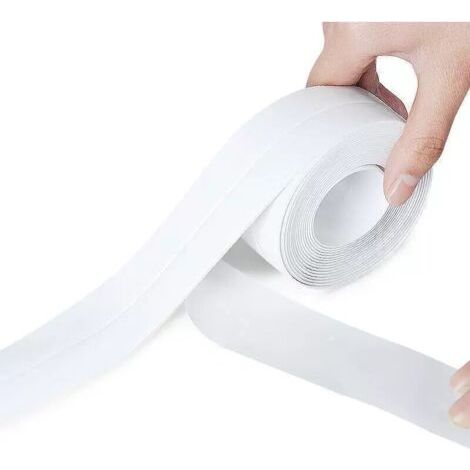 Bunthaus Lntyq Rouleau De Joints Adhésifs Cuisine Et Salle De Bain Épaisseur 2.2cm Longueur 3.2m Blanc