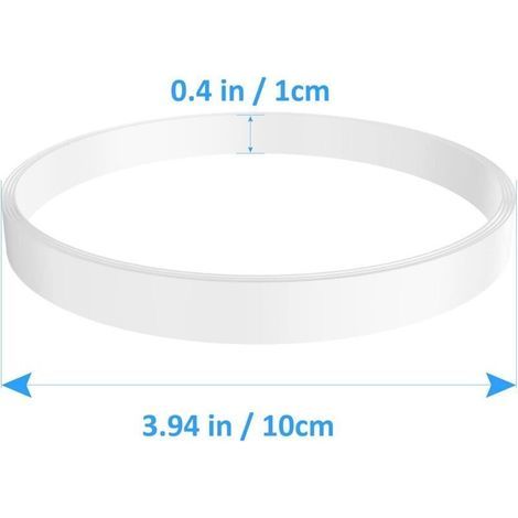 Pair Lot De 3 Joints En Caoutchouc De Rechange, Anneau Blanc, Pour Blender Nutri Ninja, Compatible Avec Les Extracteurs Ninja Auto-iq Pro Ct680, Bl456-30, Bl480, Bl681a Et Bl682 (joints De 3,94 Pouces