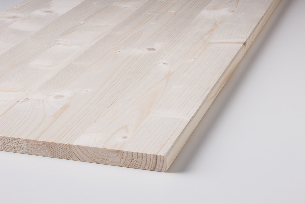 Leimholz Fichte Quality 28 Mm, 120 X 30 Cm