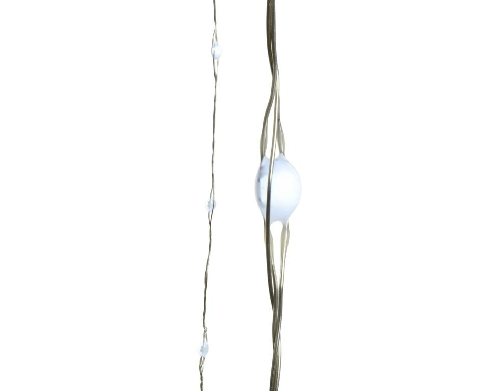 Micro Led Gross Twinkle Aussen 1200cm-240l,silber/kalt Weiss